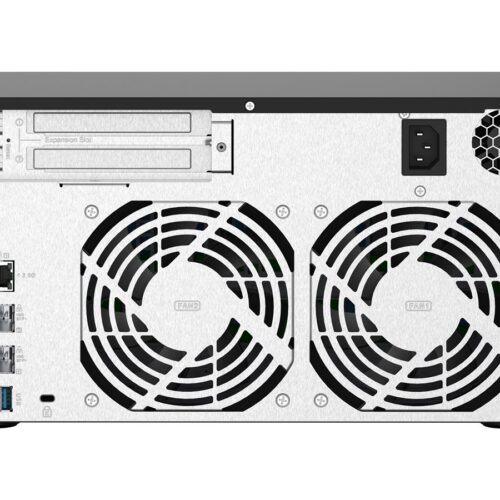 QNAP TS-832PX-4G 8-bay NAS server AL324 1.7GHz Quad Core 4Go DDR4 SODIMM Max. 16Go 2x10GbE SFP+ LAN + 2×2.5GbE