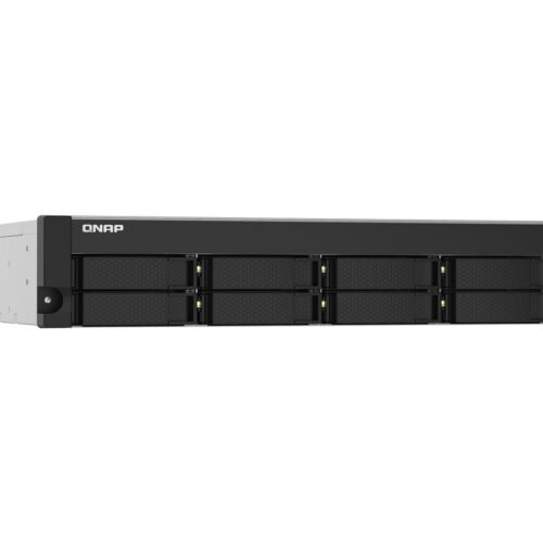 QNAP TS-832PXU-4G 8-Bay AL324 quad-core 1.7GHz rackmount NAS with 250W PSU 4Go DDR4 UDIMM RAM SATA 6Gb/s