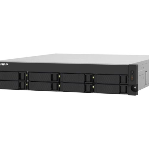 QNAP TS-832PXU-4G 8-Bay AL324 quad-core 1.7GHz rackmount NAS with 250W PSU 4Go DDR4 UDIMM RAM SATA 6Gb/s