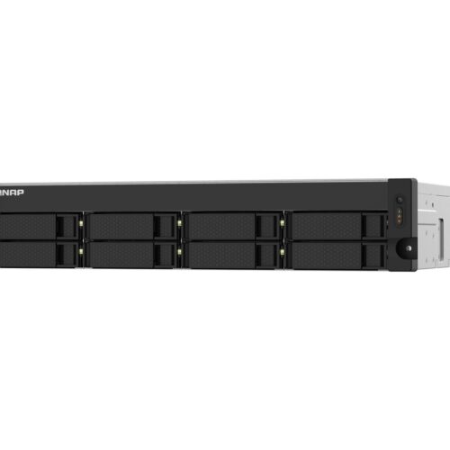 QNAP TS-832PXU-4G 8-Bay AL324 quad-core 1.7GHz rackmount NAS with 250W PSU 4Go DDR4 UDIMM RAM SATA 6Gb/s