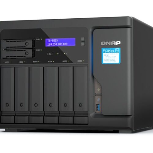 QNAP TS-855X-8G 8 Bay tower NAS Intel Atom C5125 8Go DDR4
