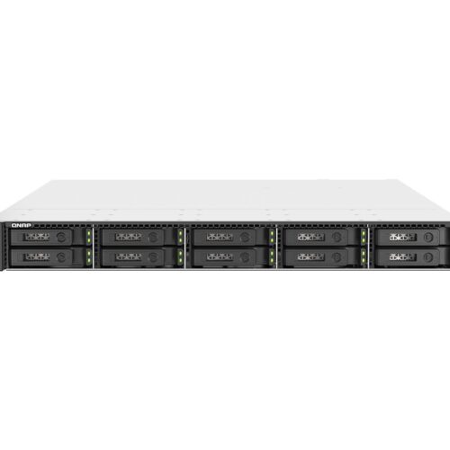 QNAP TS-H1090FU-7302P-256G 10-bay rackmount NAS AMD EPYC 7302P 16-core 3.3GHz 8x32Go RDIMM DDR4 ECC