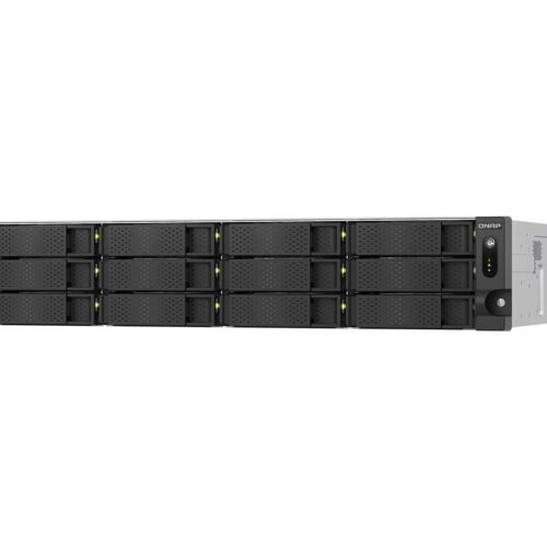 QNAP TS-h1277AXU-RP-R7-32G 2U 12-bay NAS AMD Ryzen 7 Pro 7745 8C/16T boost up to 5.3GHz 32Go DDR5 non-ECC RAM