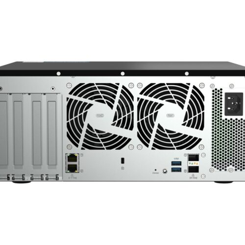 QNAP TS-h1290FX-7302P-128G 12 Bay U.2 NVMe PCIe Gen4 x4 all-flash desktop NAS AMD EPYC 16-core 7302P 128Go RDIMM ECC DDR4
