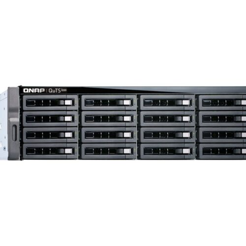 QNAP TS-h1677XU-RP-3700X-32G 16-bay QuTS hero NAS AMD Ryzen 7 3700X 8c 3.6GHz 32Go RAM 2xGbE 2x10GbE USB