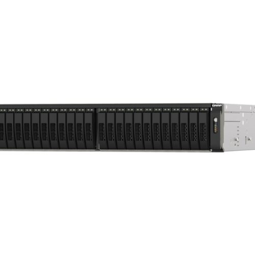 QNAP TS-h2490FU-7302P-128G 24-Bay all-flash NAS AMD EPYC 7302P NVMe Gen3x4 128Go RAM 2×2.5GbE LAN 4x25GbE SFP28