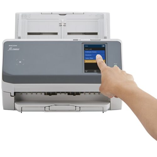 RICOH fi-7300NX Scanner A4 USB 3.0 LAN 60ppm 80 Sheet ADF PaperStream NX Manager TWAIN ISIS ScanSnap Manager