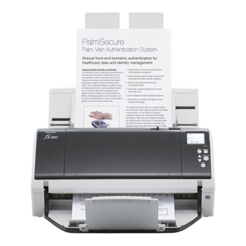 RICOH fi7480 Scanner A4 USB 3.0 80 ppm / 160 ipm 300dpi A4L ADF for up to 100 sheets 80g/m supports scanning A3 format doc
