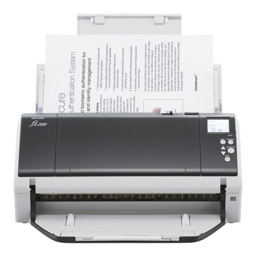 RICOH fi7480 Scanner A4 USB 3.0 80 ppm / 160 ipm 300dpi A4L ADF for up to 100 sheets 80g/m supports scanning A3 format doc