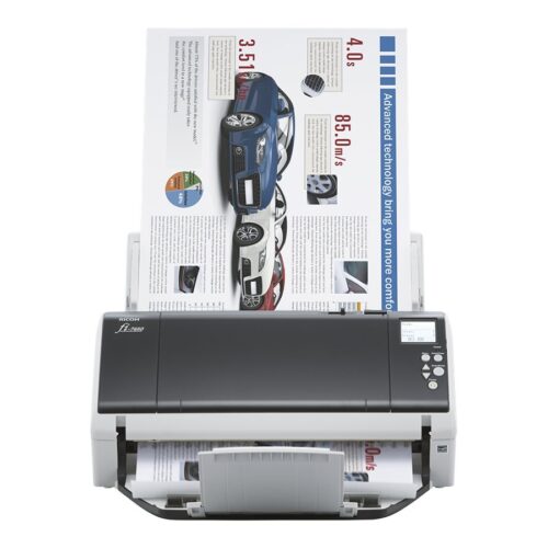 RICOH fi7480 Scanner A4 USB 3.0 80 ppm / 160 ipm 300dpi A4L ADF for up to 100 sheets 80g/m supports scanning A3 format doc