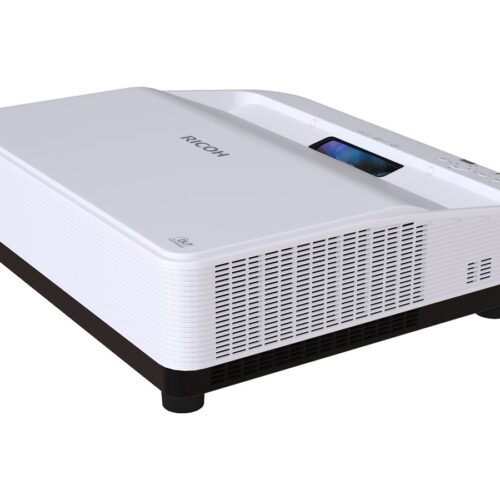 RICOH PJ UHL3660 85-160p 4K UHD 3840×2160 6500 Lumens Miracast 2xHDMI 2.0 HDBaseT IP6X Focale Ultra-Courte Projecteur Laser DLP