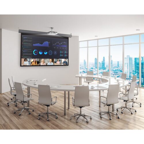 RICOH PJ UHL3660 85-160p 4K UHD 3840×2160 6500 Lumens Miracast 2xHDMI 2.0 HDBaseT IP6X Focale Ultra-Courte Projecteur Laser DLP