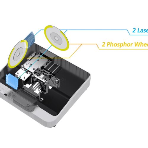 RICOH PJ UHL3660 85-160p 4K UHD 3840×2160 6500 Lumens Miracast 2xHDMI 2.0 HDBaseT IP6X Focale Ultra-Courte Projecteur Laser DLP