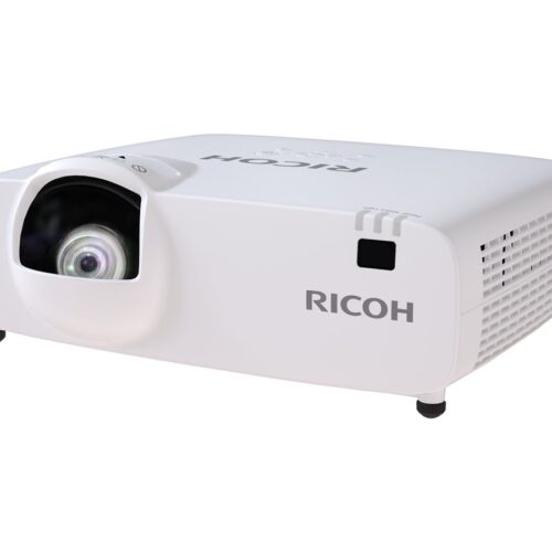RICOH PJ WUL5A40ST 55-150p WUXGA 1920×1200 4500 Lumens USB Memory Projection Short-Throw 3LCD Laser Projector