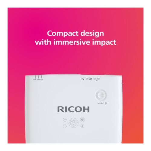 RICOH PJ WUL5A50 30-300p WUXGA 1920×1200 5200 Lumens USB Memory Projection 3LCD Laser Projector