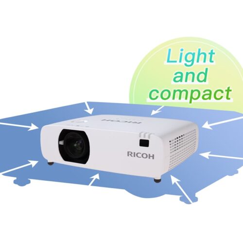 RICOH PJ WUL5A50 30-300p WUXGA 1920×1200 5200 Lumens USB Memory Projection 3LCD Laser Projector
