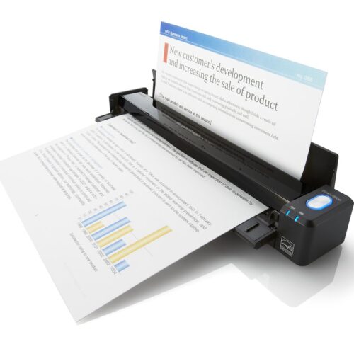 RICOH ScanSnap iX100 Scanner A4 color USB2.0 simplex 5.2sec per page USB + WiFi Win und Mac ABBYY FineReader