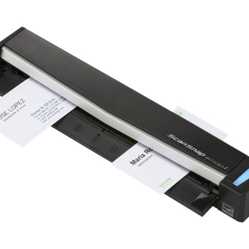 RICOH ScanSnap S1100i Scanner A4 color USB2.0 simplex 5.2sec per page USB Win und Mac ABBYY FineReader (P)