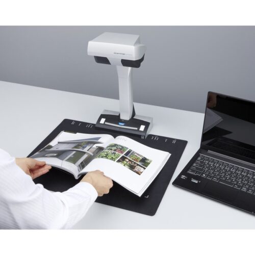 RICOH ScanSnap SV600 Contactless overhead document scanner capable of scanning A8 to A3 documents up to 30mm depth. Includes USB 2