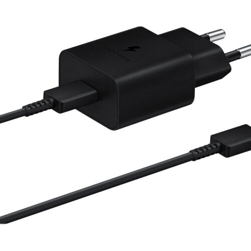 SAMSUNG 15W Adapter C to C Cable included Black