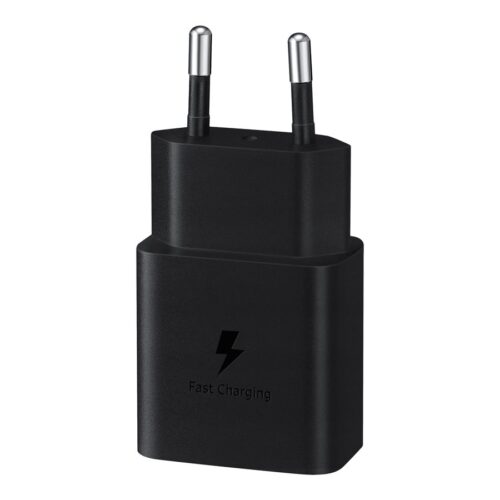 SAMSUNG 15W Adapter UCB-C port without cable Black