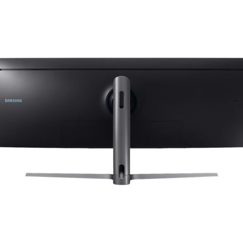 SAMSUNG C49HG90DMU 49in 32:9 Curved 1800R 3840×1080 VA QLED HDR 1ms MPRT 144Hz HDMIx2 DP Dual hinge height adj stand VESA