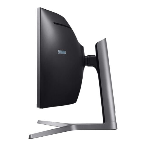 SAMSUNG C49HG90DMU 49in 32:9 Curved 1800R 3840×1080 VA QLED HDR 1ms MPRT 144Hz HDMIx2 DP Dual hinge height adj stand VESA
