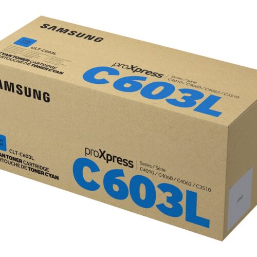SAMSUNG CLT-C603L/ELS High Yield Cyan Toner Cartridge