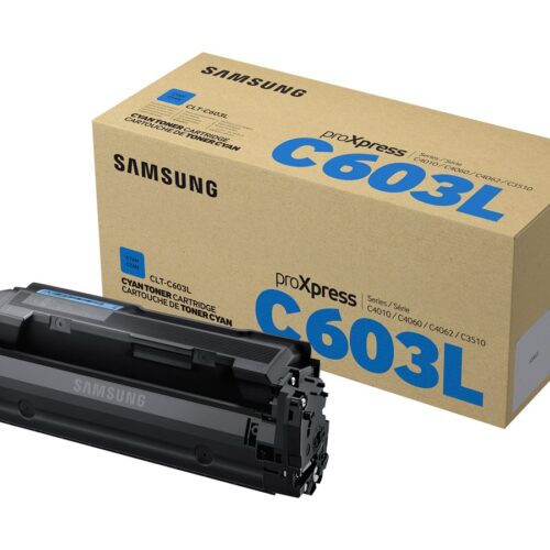 SAMSUNG CLT-C603L/ELS High Yield Cyan Toner Cartridge