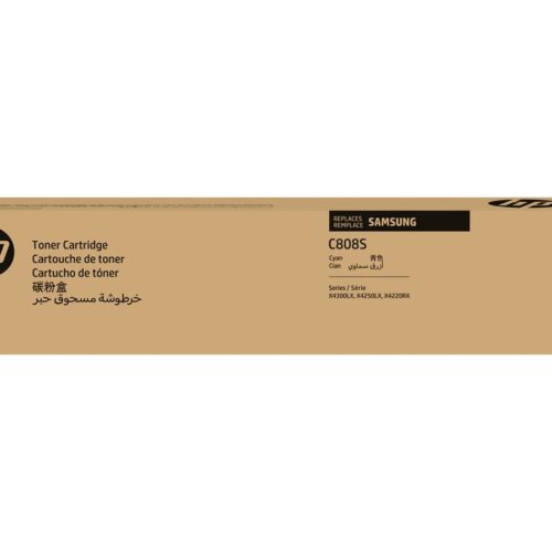 SAMSUNG CLT-C808S/ELS Cyan Toner Cartridge