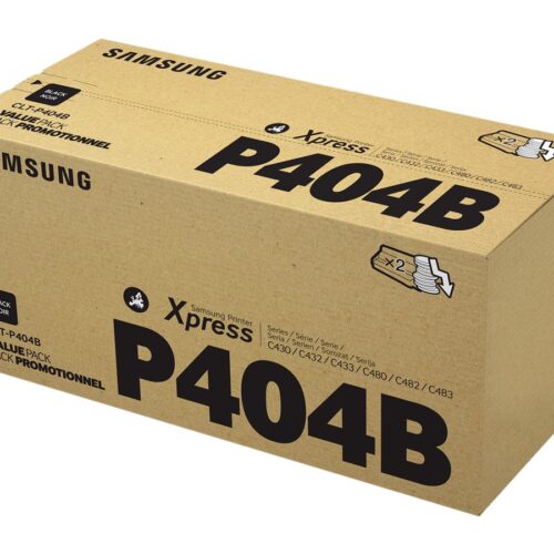 SAMSUNG CLT-P404B/ELS 2-pk Blk Toner Crtg