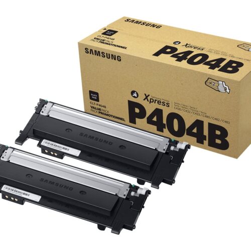 SAMSUNG CLT-P404B/ELS 2-pk Blk Toner Crtg