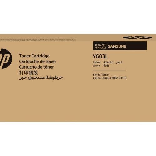 SAMSUNG CLT-Y603L/ELS High Yield Yellow Toner Cartridge