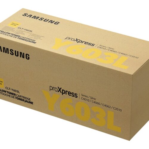 SAMSUNG CLT-Y603L/ELS High Yield Yellow Toner Cartridge