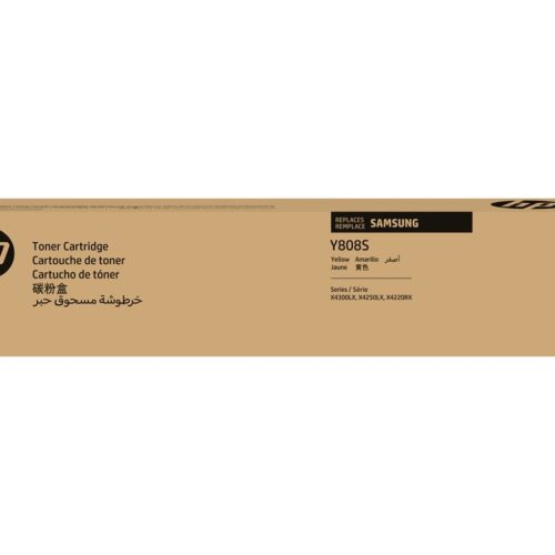 SAMSUNG CLT-Y808S/ELS Yellow Toner Cartridge