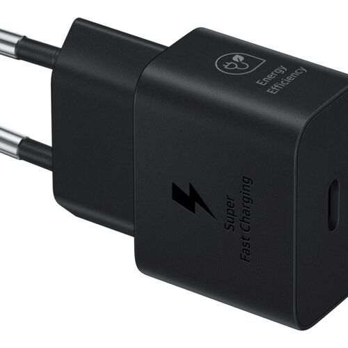 SAMSUNG fast charger USB-C 25W without data cable black