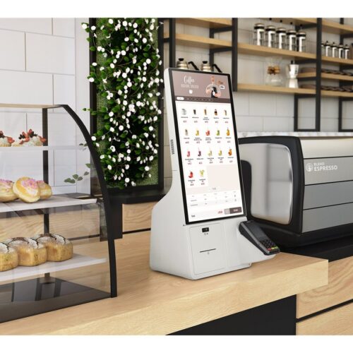 SAMSUNG Kiosk 24p Self ordering Display FullHD 250 nits 10 point Capacitive touch Touch out USB RJ45 ethernet 3W speaker