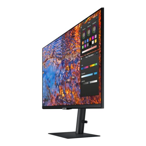 SAMSUNG LS27B800PXPXEN 27p 16:9 3840×2160 IPS 5ms HDR400 HAS/Swivel/Pivot/Tilt HDMI/DP/USB-C 90W/LAN USB3 Hub VESA 100