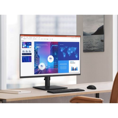 SAMSUNG LS27D400GAUXEN 27p FHD IPS 16:9 100Hz 250cd/m2 5ms 1000:1 2xHDMI DP 1.2 HAS