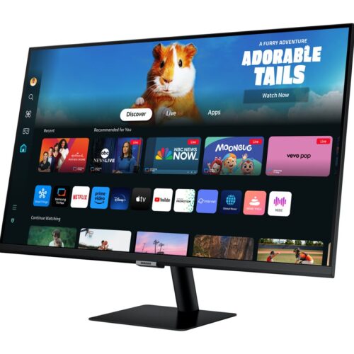 SAMSUNG LS27DM500EUXEN SMART moniteur TV –  27″ – 1920 x 1080 Full HD @ 60 Hz – VA – 250 cd/m² – 3000:1 – HDR10 – 4ms – 2xHDMI- HP