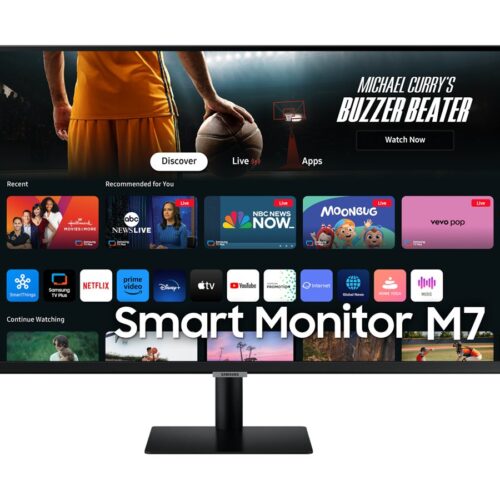 SAMSUNG LS32DM700UUXEN 32p UHD VA 60Hz Smart Monitor M7 4ms Black HDMI