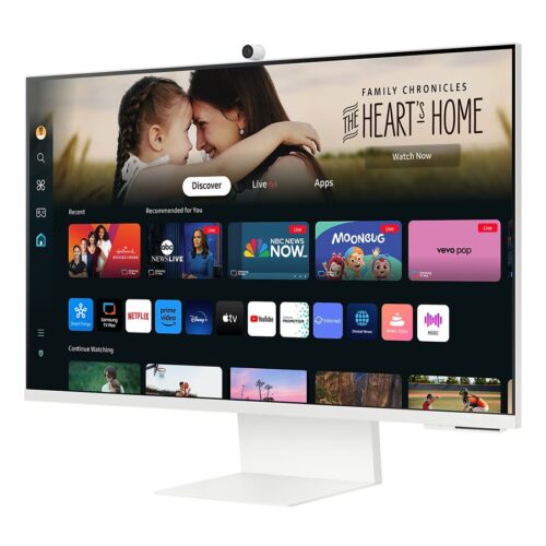 SAMSUNG LS32DM801UUXEN 32p UHD VA 60Hz Smart Monitor M8 4ms White HDMI