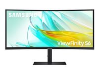 SAMSUNG LS34C652UAUXEN Ecran LED – incurvé – 34p – 3440 x 1440 UWQHD 100 Hz – VA – 350 cd/m2 – 3000:1 – 5 ms – HDMI DP USB-C HP