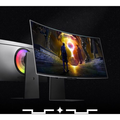 SAMSUNG LS34DG850SUXEN ODYSSEY OLED G8 G85SD 34p 175Hz SMART 1800R UWQHD 3440×1440 175Hz QD-OLED Glare-Free 0.03ms 1800R