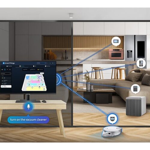SAMSUNG LS43DM702UUXEN 43p UHD VA 60Hz Smart Monitor M7 4ms Black HDMI