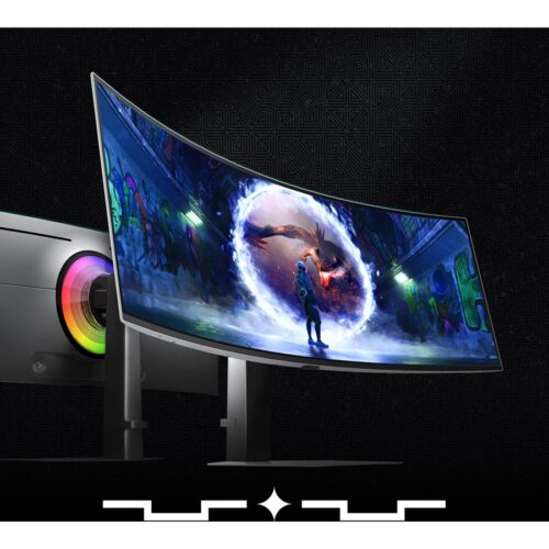 SAMSUNG LS49DG934SUXEN ODYSSEY OLED G9 G93SC 49p 240Hz 1800R DWQHD 5120×1440 240Hz QD-OLED Glare-Free 0.03ms 1800R HDR10