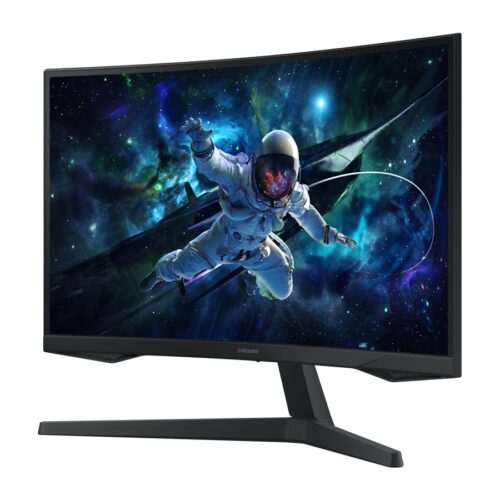 SAMSUNG ODYSSEY G5 – LS27CG552 27p 165hz – Ecran gaming incurvé – WQHD 2560×1440 – VA – 1ms -HDR10 – 300cd/m² – 2500 : 1 – HDMI – DP