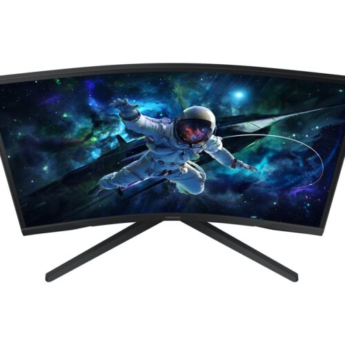 SAMSUNG ODYSSEY G5 – LS27CG552 27p 165hz – Ecran gaming incurvé – WQHD 2560×1440 – VA – 1ms -HDR10 – 300cd/m² – 2500 : 1 – HDMI – DP