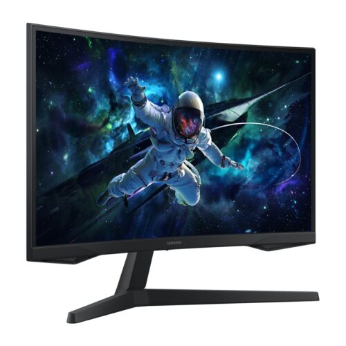 SAMSUNG ODYSSEY G5 – LS27CG552 27p 165hz – Ecran gaming incurvé – WQHD 2560×1440 – VA – 1ms -HDR10 – 300cd/m² – 2500 : 1 – HDMI – DP