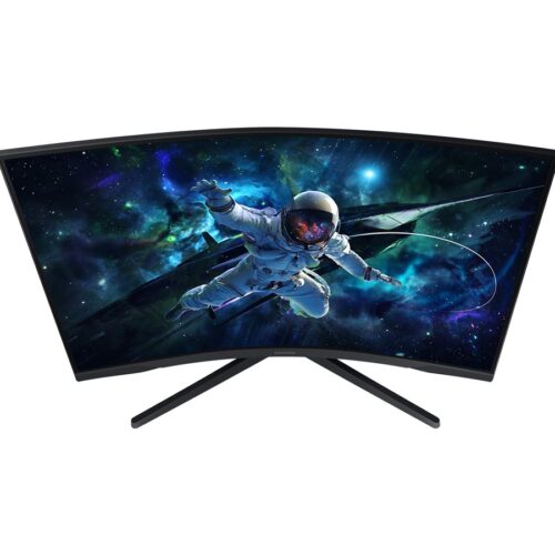 SAMSUNG ODYSSEY G5 LS32CG552 – 32p 165Hz – Ecran gaming incurvé – WQHD 2560×1440 – VA – 1ms -HDR10 – 300cd/m² – 2500 : 1 – HDMI – DP